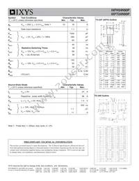 IXFH24N90P Datasheet Page 2