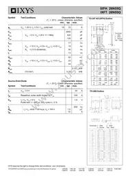 IXFH26N55Q Datasheet Page 2