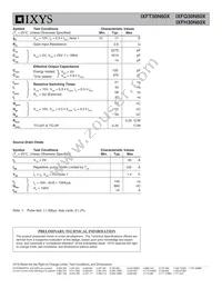 IXFH30N60X Datasheet Page 2