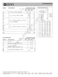 IXFH36N55Q2 Datasheet Page 2