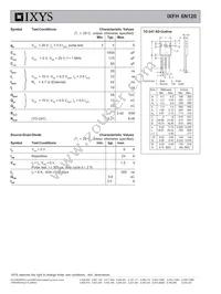 IXFH6N120 Datasheet Page 2