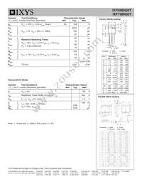 IXFH86N30T Datasheet Page 2