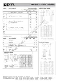 IXFI7N80P Datasheet Page 2
