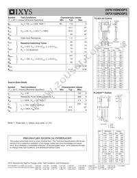 IXFK150N30P3 Datasheet Page 2