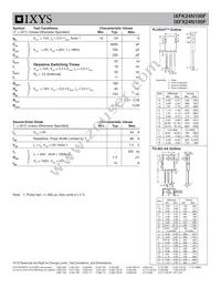 IXFK24N100F Datasheet Page 2