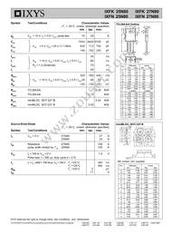 IXFK27N80 Datasheet Page 2