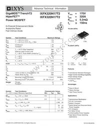 IXFK320N17T2 Datasheet Cover