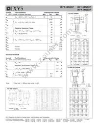 IXFK44N50P Datasheet Page 2