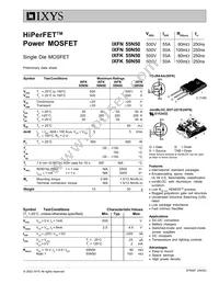 IXFK50N50 Cover