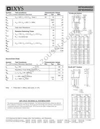 IXFK64N50Q3 Datasheet Page 2