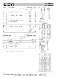 IXFK64N60P Datasheet Page 2
