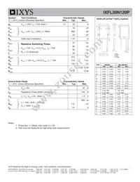 IXFL30N120P Datasheet Page 2