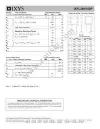 IXFL38N100P Datasheet Page 2