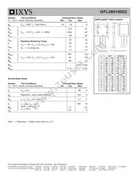 IXFL38N100Q2 Datasheet Page 2