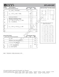 IXFL44N100P Datasheet Page 2
