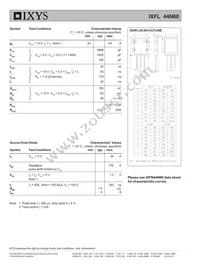 IXFL44N60 Datasheet Page 2