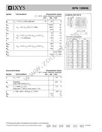 IXFN130N30 Datasheet Page 2