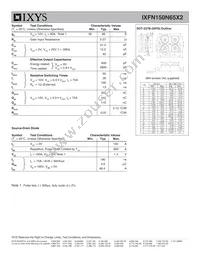 IXFN150N65X2 Datasheet Page 2