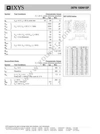 IXFN180N15P Datasheet Page 2