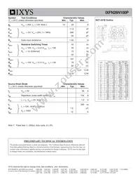 IXFN26N100P Datasheet Page 2