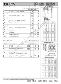 IXFN32N60 Datasheet Page 2