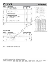 IXFN40N90P Datasheet Page 2