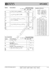 IXFN48N55 Datasheet Page 2