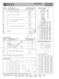IXFN55N50 Datasheet Page 2