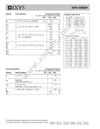 IXFN55N50F Datasheet Page 2