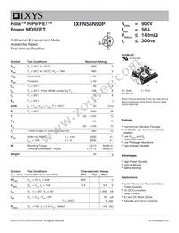 IXFN56N90P Datasheet Cover