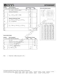 IXFN56N90P Datasheet Page 2