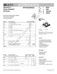 IXFN62N80Q3 Datasheet Cover