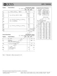 IXFN72N55Q2 Datasheet Page 2