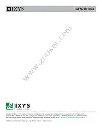 IXFN74N100X Datasheet Page 6