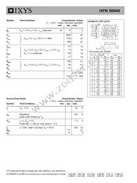 IXFN80N48 Datasheet Page 2