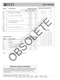 IXFP3N50PM Datasheet Page 2