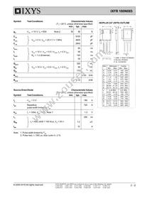 IXFR180N085 Datasheet Page 2