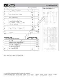 IXFR20N100P Datasheet Page 2