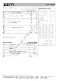 IXFR24N80P Datasheet Page 2