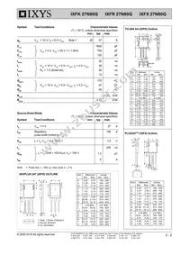 IXFR27N80Q Datasheet Page 2