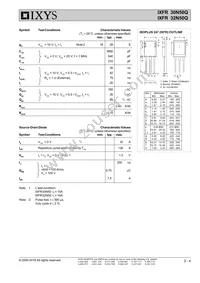 IXFR30N50Q Datasheet Page 2