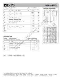 IXFR32N80Q3 Datasheet Page 2