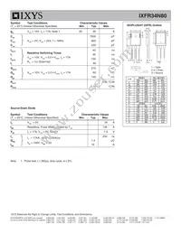 IXFR34N80 Datasheet Page 2