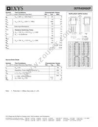 IXFR40N90P Datasheet Page 2