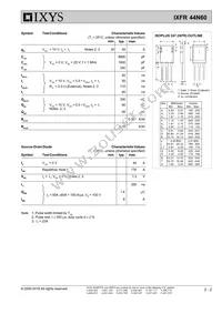 IXFR44N60 Datasheet Page 2