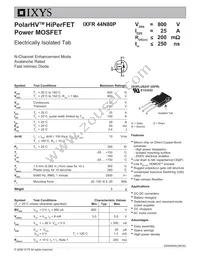 IXFR44N80P Datasheet Cover