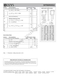 IXFR80N50Q3 Datasheet Page 2