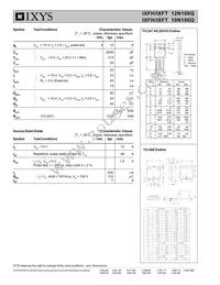 IXFT12N100Q Datasheet Page 2