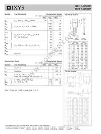 IXFT140N10P Datasheet Page 2