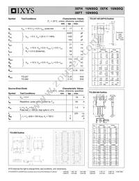 IXFT16N90Q Datasheet Page 2